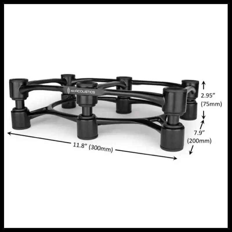 Isoacoustics Aperta 300 disaccoppiatore acustico per diffusori centrali o bookshelf con peso fino a 27 kg Promozione