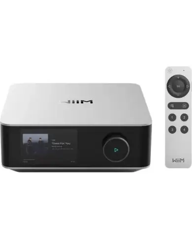 Professionale WiiM Ultra SILVER Streamer di rete DAC SABRE ES9038 Q2M premium a 32 bit/384 kHz e amplificatore per cuffie