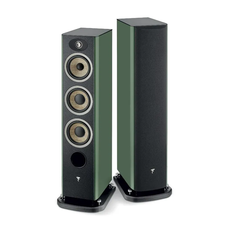 FOCAL ARIA EVO X N2 VERDE MUSCHIO LUCIDO diffusori da pavimento a 3 vie da 250W Scelto Dai Clienti