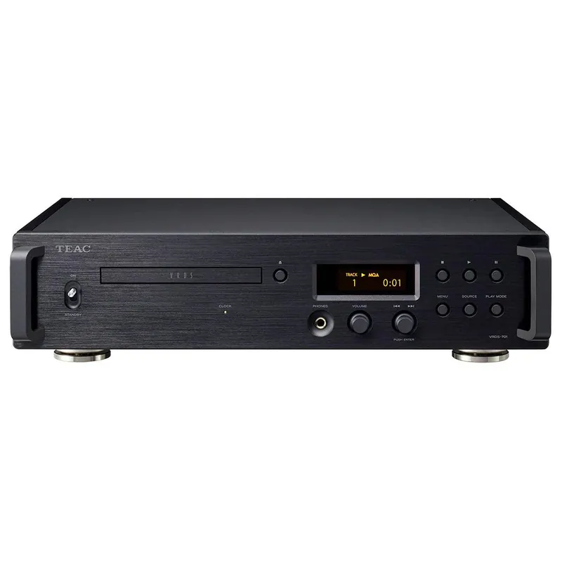 TEAC VRDS-701 BLACK Lettore CD con DAC e meccanismo VRDS, decodifica MQA Bestseller