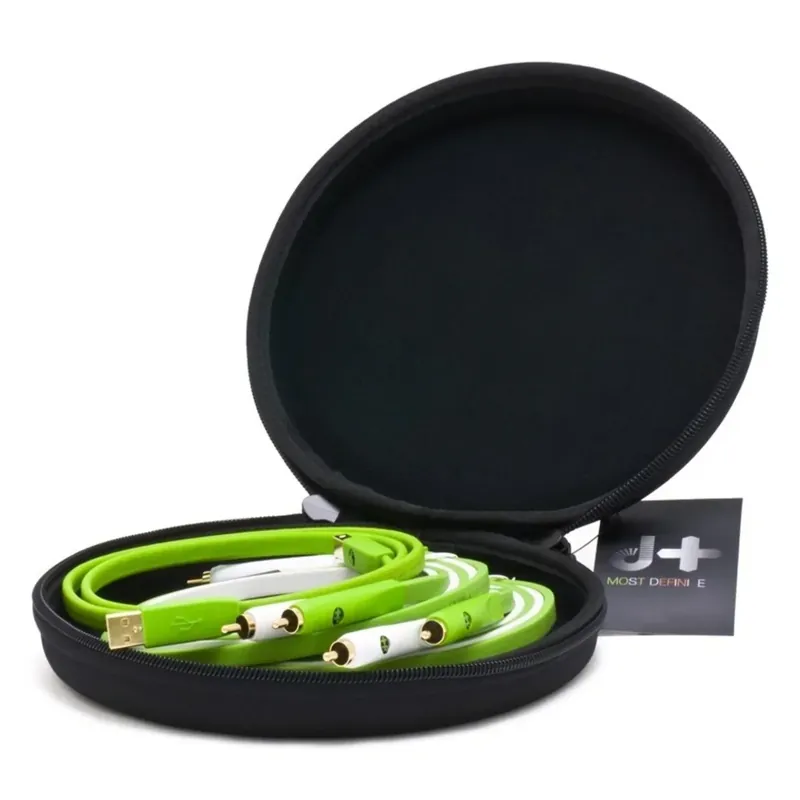 NEO OYAIDE D+RCA CLASS B DJ SET 1MT SET PER DJ CON 2 CAVI RCA 1 METRO + 1 CAVO USB 1 METRO + CUSTODIA Nuovo Arrivo