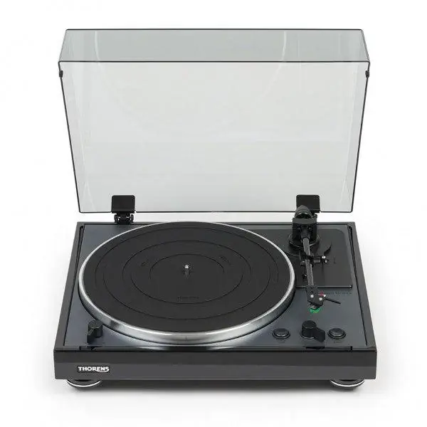 Thorens TD 102 A BLACK HIGH GLOSS Giradischi completamente automatico con trazione a cinghia Consegna Rapida