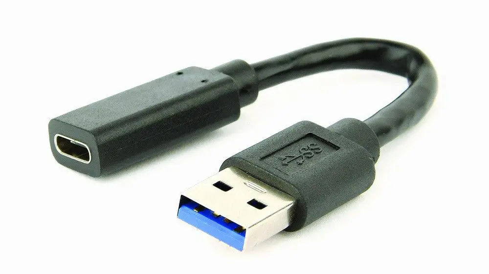 Consegna Rapida CABLEXPERT CAVO ADATTATORE USB 3.1 DA AM A TIPO C FEMMINA, 10 CM, NERO