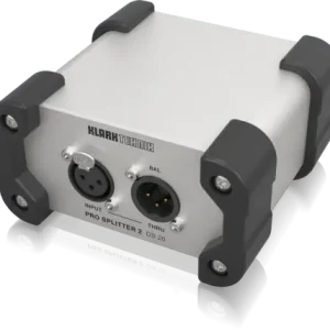 Offerta Speciale KLARK TEKNIK DS20 SPLITTER PASSIVO 1 IN 2 OUT CON TRASFORMATORE MIDAS E GAMMA DINAMICA ESTESA