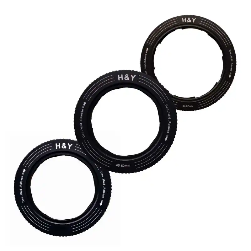 Spedito Oggi H&Y adattatori multiformato 37-49mm, 46-62mm, 67-82mm