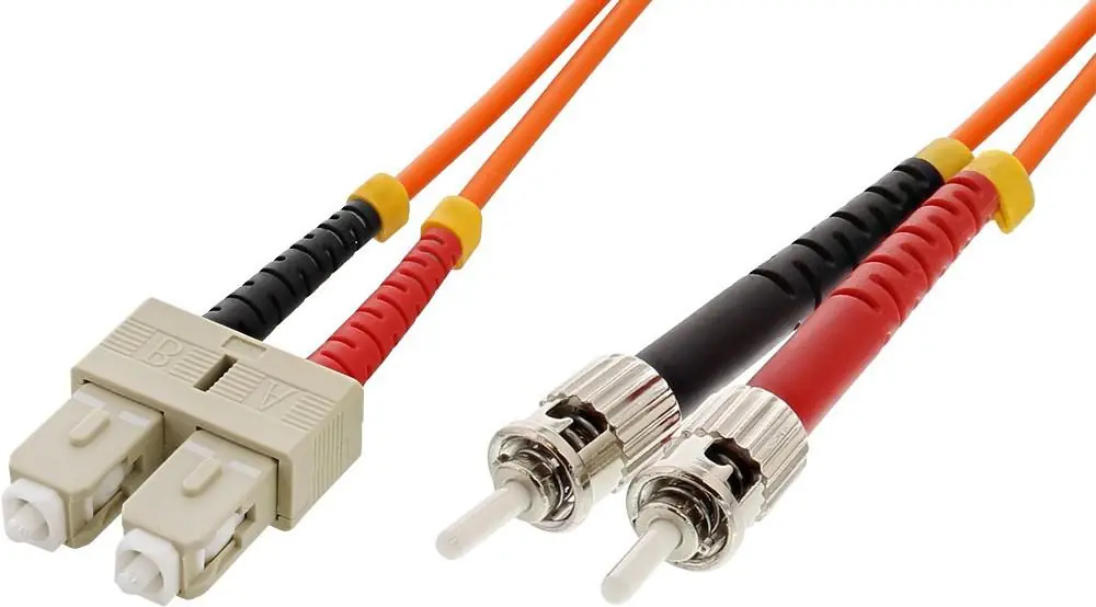 Cavo Fibra Ottica SC/ST 62,5/125 Multimodale 20 m OM1 Ultimissimo Modello