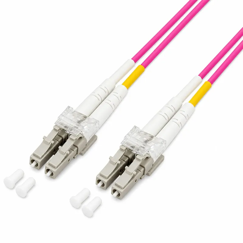 Reso Gratuito Cavo Fibra Ottica Multimodale OM4 LC/LC 50/125 10 m