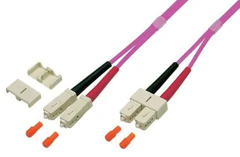 Cavo Fibra Ottica Multimodale OM4 SC/SC 50/125 20 m Direttamente Dal Produttore