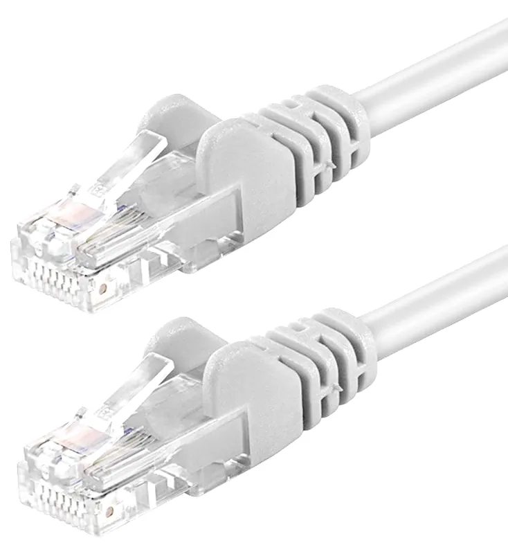 Cavo di rete Patch in Rame Cat. 5e Bianco UTP 1 m Spedito Oggi