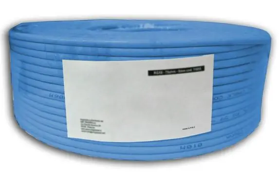 Offerta Lampo Matassa F/UTP Cavo Cat.5E CCA 100m Flessibile Blu