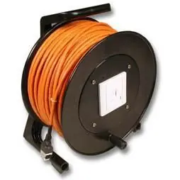 Nuova Collezione Cavo prolunga Cat.6A schermato S/FTP 50 m con avvolgicavo