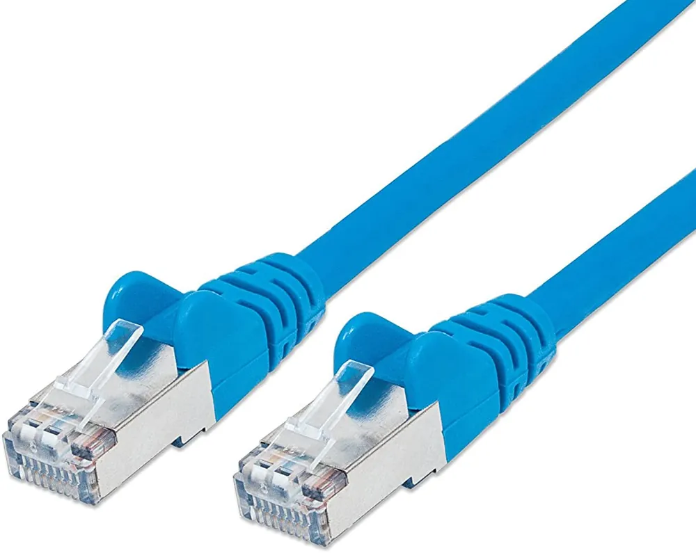 Subito Disponibile Cavo di rete Patch in rame Cat. 6 Blu SFTP LSZH 2m