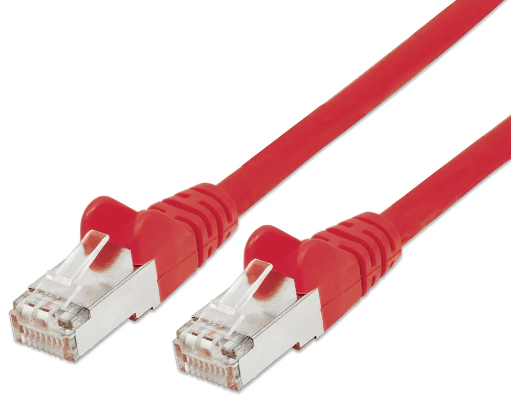 Professionale Cavo di rete Patch in rame Cat. 6 Rosso SFTP LSZH 1m