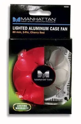 Ventole Colorate in Alluminio per PC Ventole in alluminio con LED Rosso Prezzo Di Fabbrica