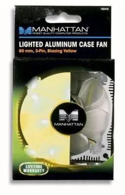 Compra Adesso Ventole in alluminio con LED Giallo