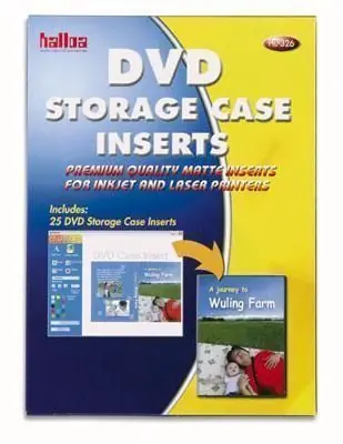 25 inserti per custodie DVD Affare