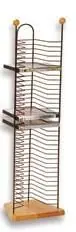 Torre porta DVD custodia plastica standard Popolare