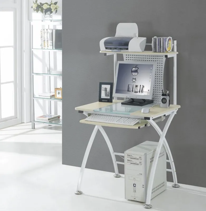 Reso Gratuito Scrivania per Computer Piano Glass
