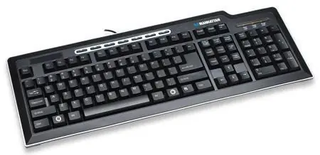 Nuova Collezione Tastiera multimendiale USB Nera