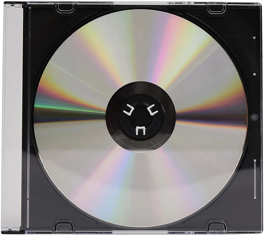 Porta CD Slim Jewel Case Nero Di Tendenza