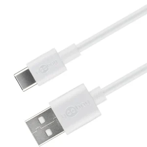 Cavo USB A Maschio 2.0 / USB-C Maschio 0,5m Bianco Reso Gratuito