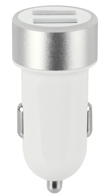 Bestseller Caricatore da Auto 2 USB con uscita 2,4A Bianco