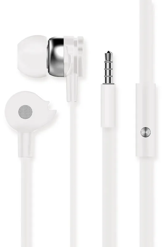 Auricolari Stereo In-Ear con Microfono e Telecomando Bianco Ordina Subito