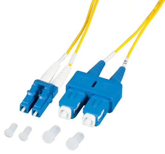 Cavo Fibra Ottica Monomodale OS2 SC/LC 9/125 0,5 m Promozione Esclusiva