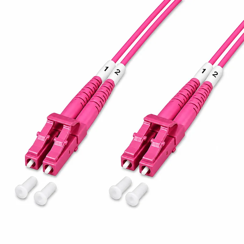 Cavo Fibra Ottica Multimodale OM4 LC/LC 50/125 5 m Popolare
