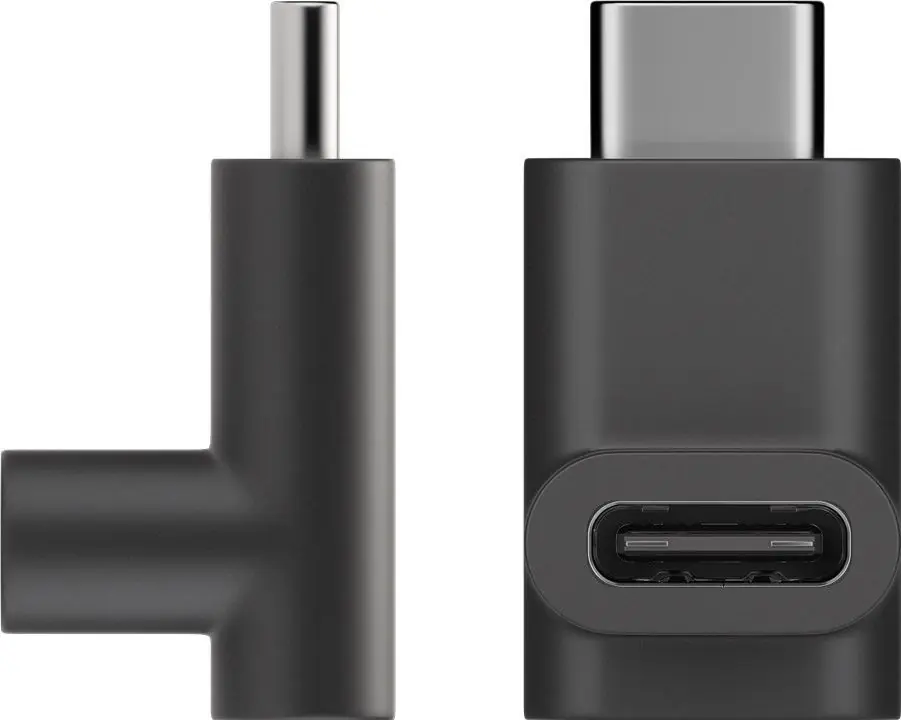 Professionale Convertitore Adattatore da USB-C Maschio / Femmina Nero