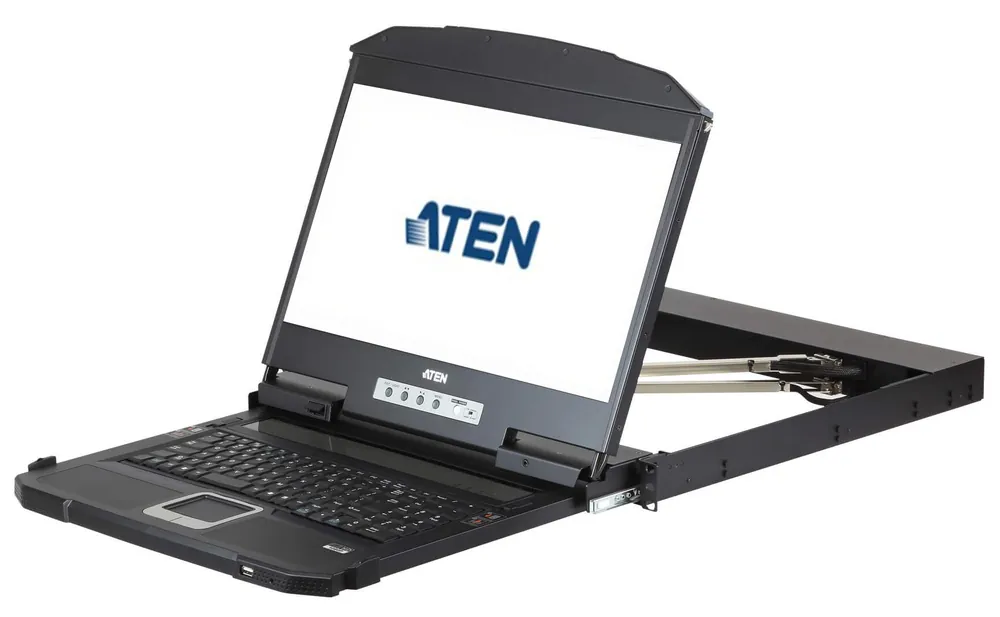 Console KVM USB HDMI DVI VGA con LCD da rack 19", CL3800 Offerta Limitata
