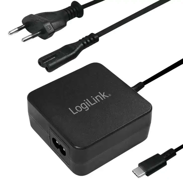 Alimentatore per Notebook USB-C 65W Nero Consegna Rapida