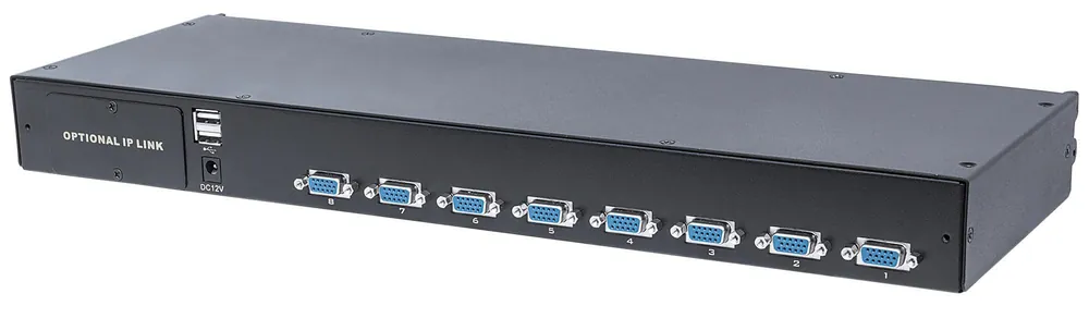 Ultimissimo Modello KVM Switch Modulare 8 porte VGA
