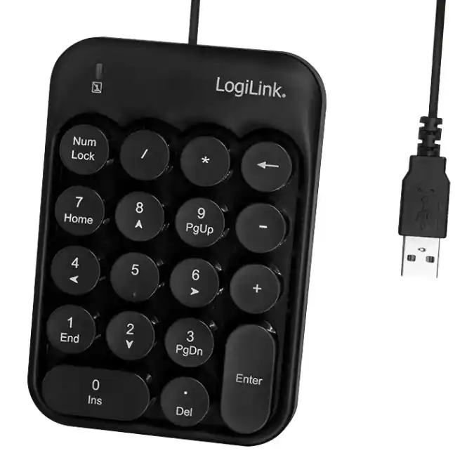 Nuovo Arrivo Tastierino Numerico USB Compatto 18 tasti