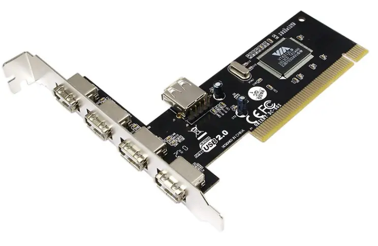 Offerta Limitata Scheda PCI 4+1 porte USB 2.0