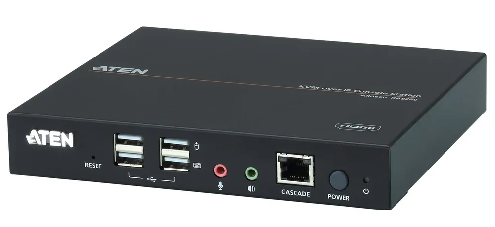 Più Venduto Stazione console KVM over IP HDMI, KA8280