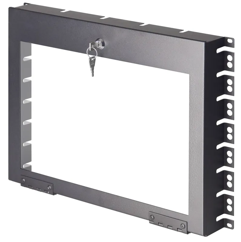 Copertura di Sicurezza in Vetro 4U con Chiave per Rack 19" Soddisfatti O Rimborsati