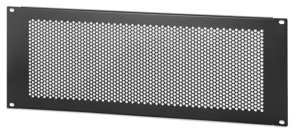 Solo Oggi Pannello Cieco Ventilato per Armadi Rack 19" 4U Nero