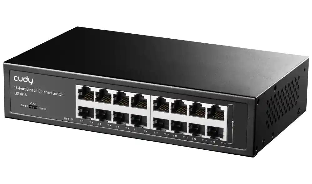Offerta Switch Gigabit Ethernet a 16 Porte, GS1016