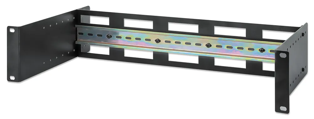 Kit guida DIN regolabile per montaggio su rack da 19", 2U Ultime Pezzi