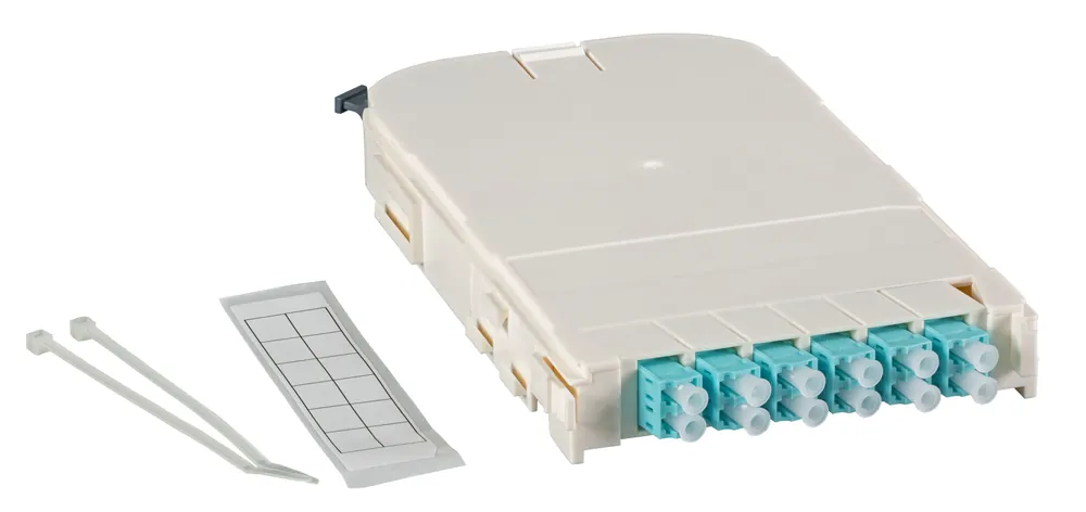 Modulo FTTH 12 porte con Adattatori Ceramici LC/APC OS2 Monomodale Acquista Ora