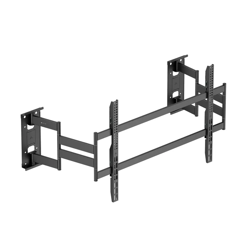 Di Tendenza Supporto Universale a Muro con Piastra Divisa per TV LED LCD 75-120" Full-Motion