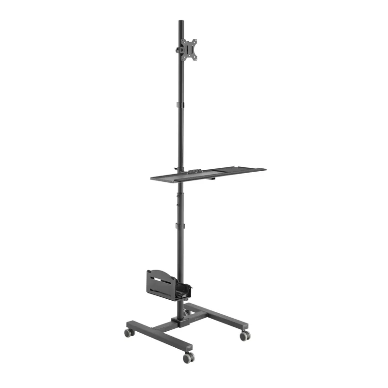 Offerta Limitata Supporto da Pavimento TV LCD/LED 17-32" con Mensola e Porta CPU