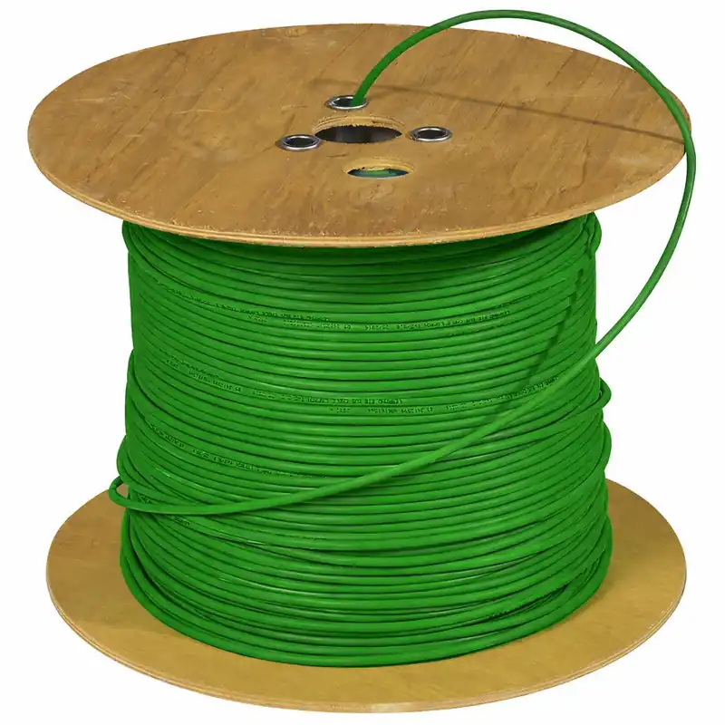 Spedizione Espresso Cavo Cat. 6A Rigido F/FTP LSZH Armato in Matassa 100 m Verde